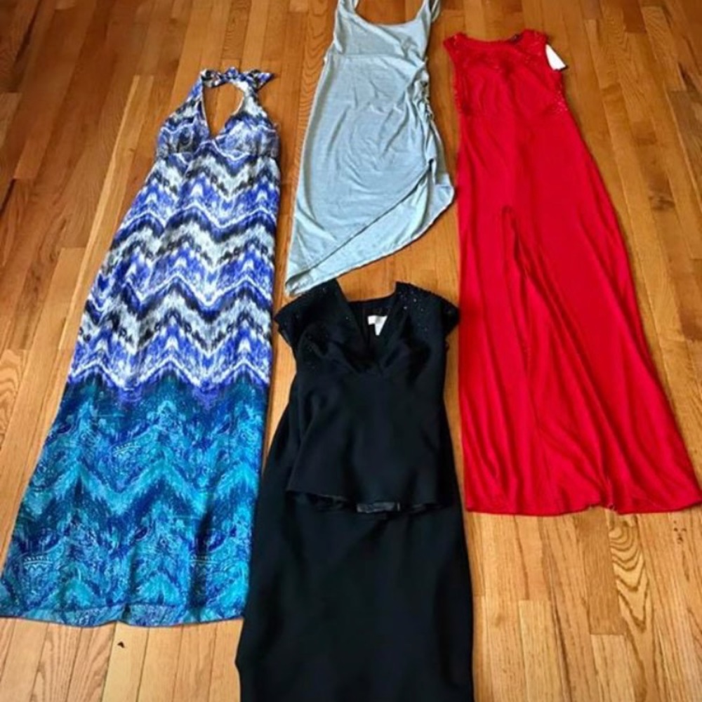 Lot of 4 dresses all size small